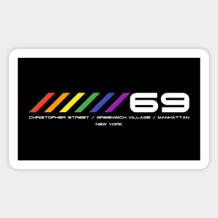 Team Rainbow LGBT Stonewall Tech Magnet